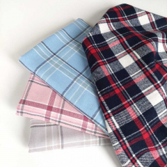 Flanell Stoff Karomuster karierter Baumwollstoff, dunkelaltrosa grau rosa