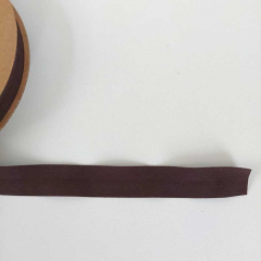 Falzband Falzgummi elastisch matt 20 mm, dunkelbraun