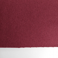 Wollstoff mit Mohair Mantelstoff Deadstock Designerstoff, weinrot