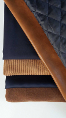 Wollstoff Woll-Cashmere-Mix Mantelstoff Deadstock, braun