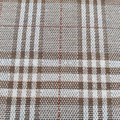 RESTST�CK 82 cm Jacquard Stoff Glencheck Webware Karomuster Glitzer, khakigr�n wei�