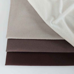 RESTST�CK 47 cm Wildlederimitat Fake Suede leicht weich elastisch, helles taupe