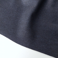 Punto di Roma Heavy Stretchjersey Fischgr�tmuster, blau schwarz