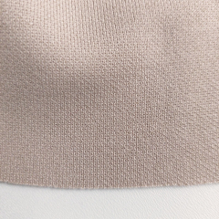 RESTST�CK 50 cm Jerseystoff Punto di Roma Pique Romanitjersey, beige