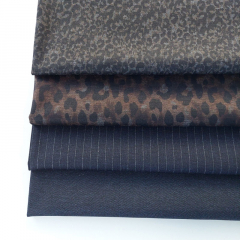Punto di Roma Heavy Stretchjersey Leopardenmuster, braun schwarz grau