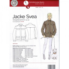 Papierschnittmuster Jacke SVEA Utility Style Military Style Schnittmuster Berlin