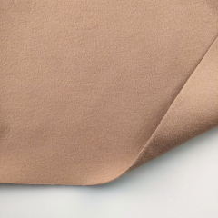 Jackenstoff Mantelstoff Velourstoff Lodenstoff weich uni - camel
