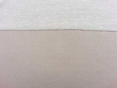 RESTST�CK 50 cm Viskose French Terry Sweat leicht, taupe