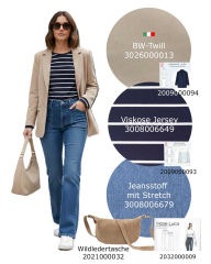Papierschnittmuster Bootcut Jeanshose Luca Schnittmuster Berlin