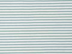 Jersey Stoff Streifen, altmint wei�