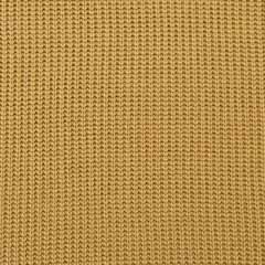 Strickstoff Baumwolle Halbpatent Rippenstrickstoff, ockergelb
