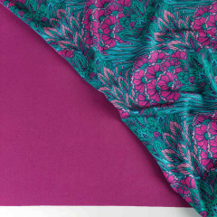 Jackenstoff Mantelstoff Velourstoff Lodenstoff Meterware weich uni - helle Pflaume (violett)