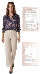 Viskose Satin Stoff Blusenstoff Blumen Paisleymuster- weinrot hellbeige dunkelblau- Made in Italy