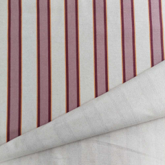 Canvas Stoff Streifen Leinen Optik, gelb weinrot altrosa natur