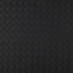 Kunstleder gewebt Schachbrettmuster Meterware schwarz