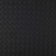Kunstleder gewebt Schachbrettmuster Meterware schwarz