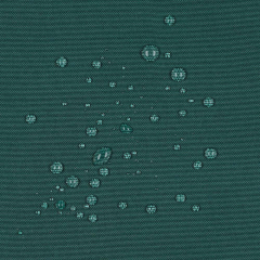 Outdoorstoff beschichtete R�ckseite wasserabweisend, British Racing Green (Dunkelgr�n)