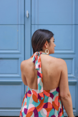 Papierschnittmuster Neckholder-Bluse Kleid PAREO - Clematisse Pattern