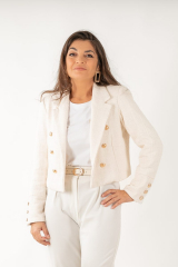 Papierschnittmuster TESS Blazerjacke doppelreihig - Clematisse Pattern