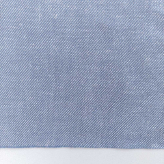 Viskose-Leinen Stoff weich fallend hellblau; Twill Sommerstoff f�r Blusen, Kleider & Hosen