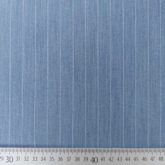 Webware mit Stretch Nadelstreifen, wei� jeansblau