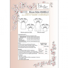 Papierschnittmuster ANABELLE Kleid Bluse - Clematisse Pattern