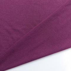 Modal Jerseystoff Meterware uni, burgundy