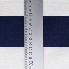Punto di Roma Jersey Blockstreifen Dunkelblau Cremewei� – Maritimer Chic