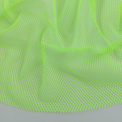 Netzstoff Mesh f�r Bekleidung und Taschen, neongr�ngelb