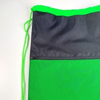 Netzstoff Mesh f�r Bekleidung und Taschen, neongr�ngelb