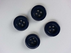 4 dunkelblaue Kn�pfe 2,3 cm