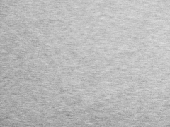 RESTST�CK 55 cm Sweat Stoff elastisch flauschige R�ckseite, hellgrau meliert