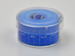Ma�band zweiseitig 150 cm lang mit Aufbewahrungsdose, blau