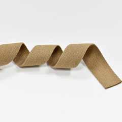 RESTST�CK 50 cm Gurtband Baumwolle 40 mm, camel