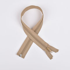 Rei�verschluss teilbar 75 cm, beige