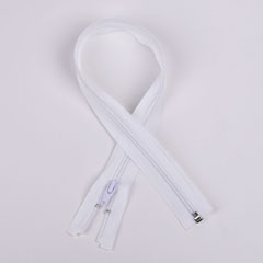 Rei�verschluss teilbar 50 cm, wei�