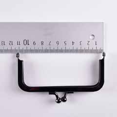 Taschenb�gel Taschenverschluss Metall, silber