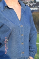 Papierschnittmuster Jeanskleid Damen Lillesol Woman No.26