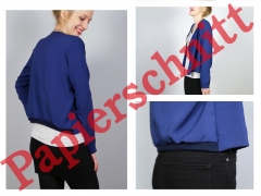 FrauTOMMA l�ssige Jacke Cardigan Schnittmuster