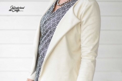 FrauTOMMA l�ssige Jacke Cardigan Schnittmuster