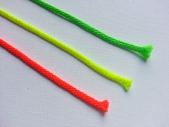 Kordel 5mm breit - neon gr�n
