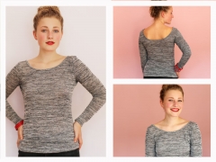 Basicshirt Schnittmuster Frau NIKKI Studio Schnittreif