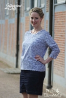 Basicshirt Schnittmuster Frau NIKKI Studio Schnittreif