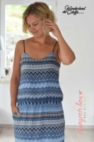 Papierschnittmuster Sommerkleid mit Spaghetti-Tr�gern FRAU SOFIE Schnittreif