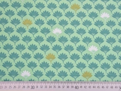 Dekostoff Farnbl�tter, mint