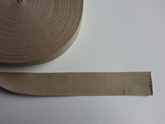 RESTST�CK 16 cm Gurtband Baumwolle 4 cm breit, taupe #45