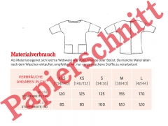 Schnittmuster Taschenbluse Frau Aiko Studio Schnittreif