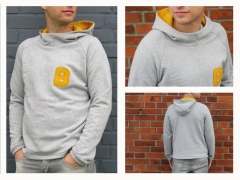 HerrToni Kapuzensweat f�r Herren Schnittmuster