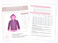 Papierschnittmuster Kapuzenjacke Kinder Lillesol Basics No.5