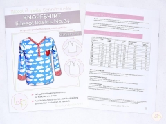 Schnittmuster Knopfshirt f�r Kinder Lillesol Basics No.24